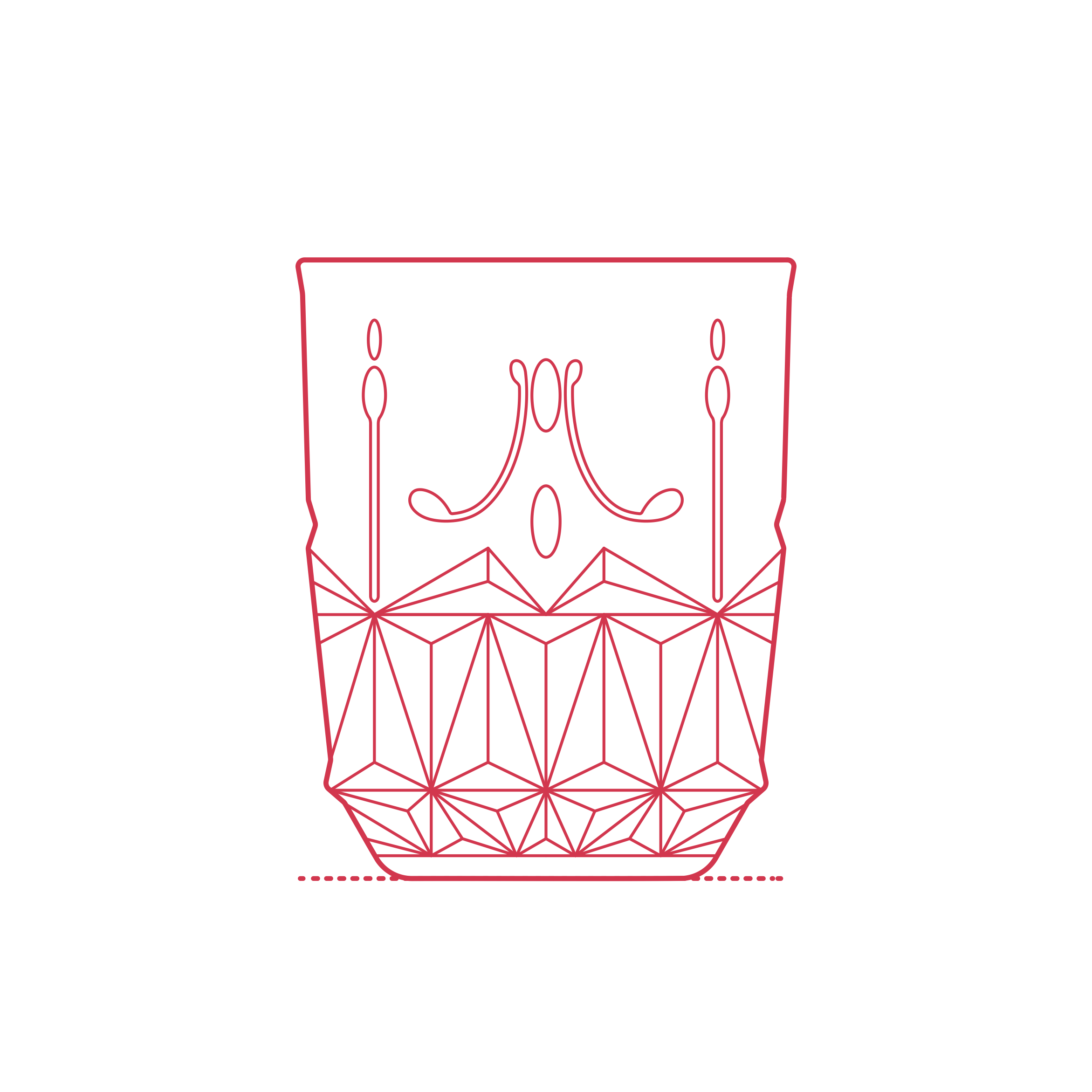 Objects Drinking Glasses Ikea Sallskaplig Glass 9 Oz Laser Cut Svg File Free Vectors